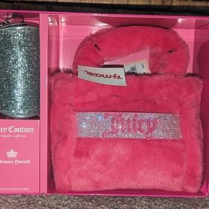 Juicy Couture Free Love Mini Tote and Barrel Coin Purse Set